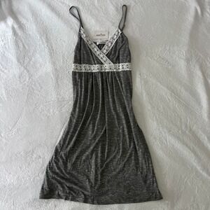 Green Home Grey and White Nursing Dress NWT Size XL